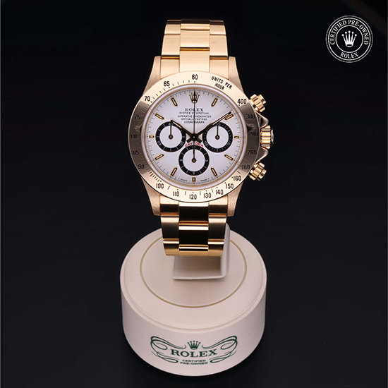 Rolex Certified Pre-Owned: Oyster Perpetual  Cosmograph Daytona, 40 mm, in oro giallo 18 ct, , 16528 | A. Dupanloup