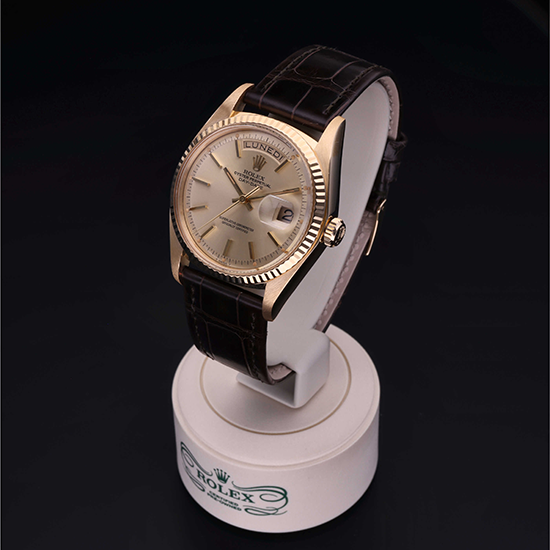 Rolex Certified Pre-Owned: Day-Date, 38 mm, in Oro 18 CT.G, , 1803/8 | A. Dupanloup
