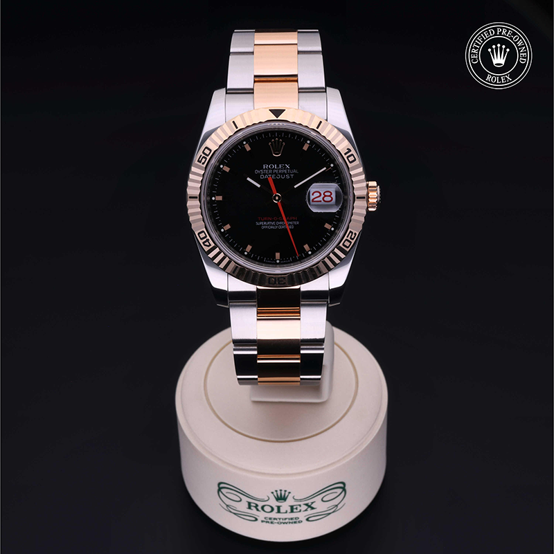 Rolex Certified Pre-Owned: Oyster Perpetual Datejust Turn-O-Graph, 36 mm, in Acciaio/oro R, 2005, 116261 | A. Dupanloup