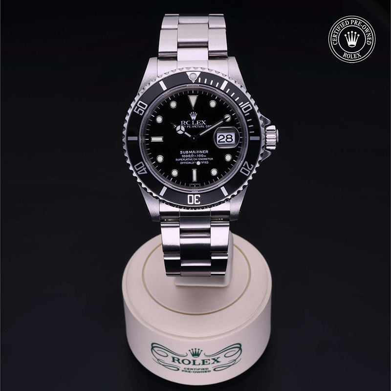 Rolex Certified Pre-Owned: Oyster Perpetual  Submariner Date, 40 mm, in Acciaio, 1998, 16610 | A. Dupanloup