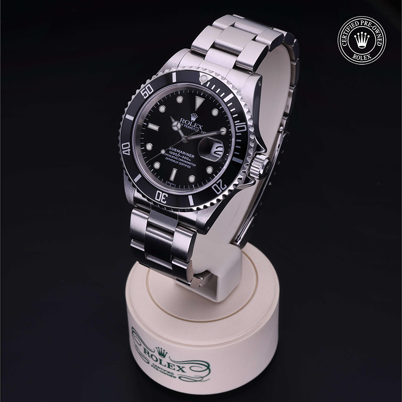 Rolex Certified Pre-Owned: Oyster Perpetual  Submariner Date, 40 mm, in Acciaio, 1998, 16610 | A. Dupanloup