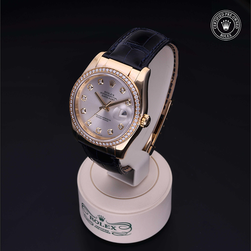 Rolex Certified Pre-Owned: Oyster Perpetual  Datejust 36, 36 mm, in Oro 18 CT.G, 2005, 116188 | A. Dupanloup