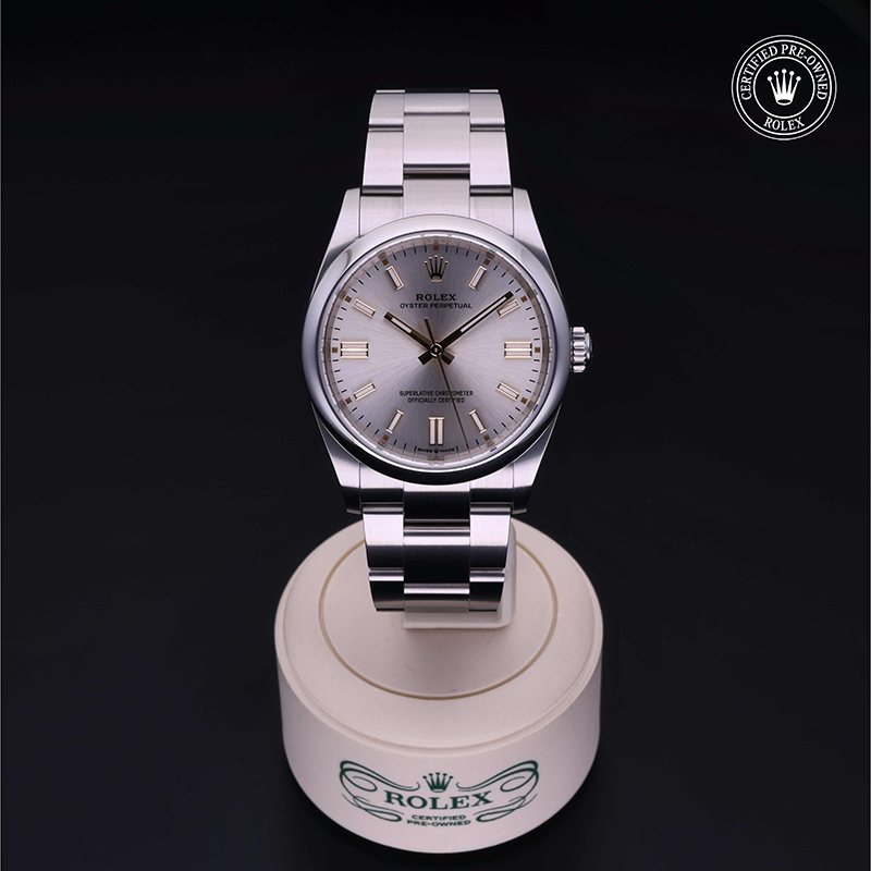Rolex Certified Pre-Owned: Oyster Perpetual 36, 36 mm, in Acciaio, 2024, 126000 | A. Dupanloup