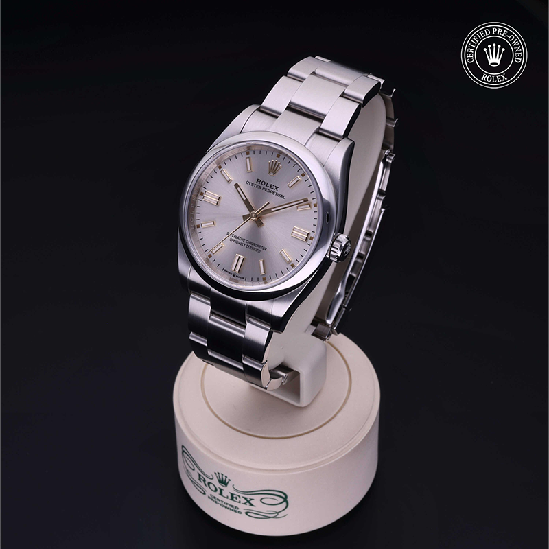 Rolex Certified Pre-Owned: Oyster Perpetual 36, 36 mm, in Acciaio, 2024, 126000 | A. Dupanloup