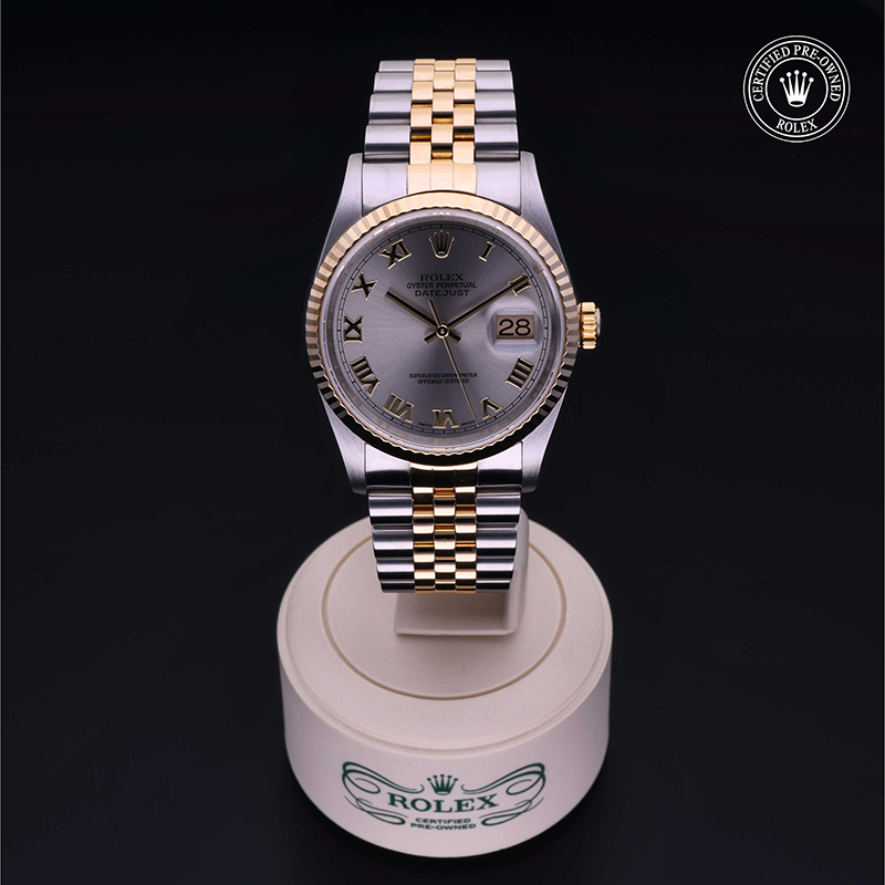 Rolex Certified Pre-Owned: Oyster Perpetual  Datejust 36, 36 mm, in Acciaio/oro G, 2023, 16233 | A. Dupanloup