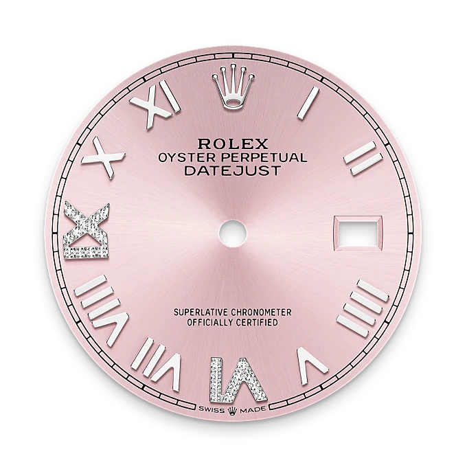 rolex M126234-0066   - Il quadrante rosa