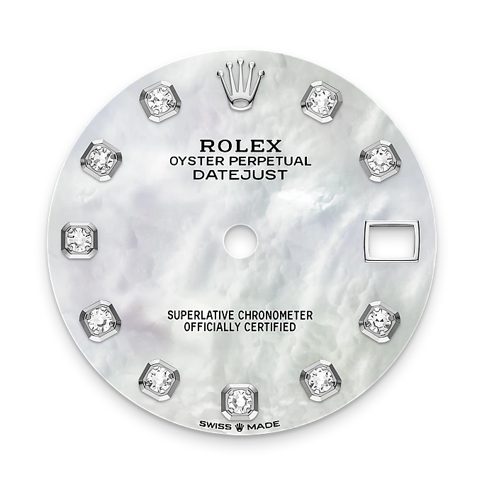rolex M278344RBR-0006   - Il quadrante in madreperla