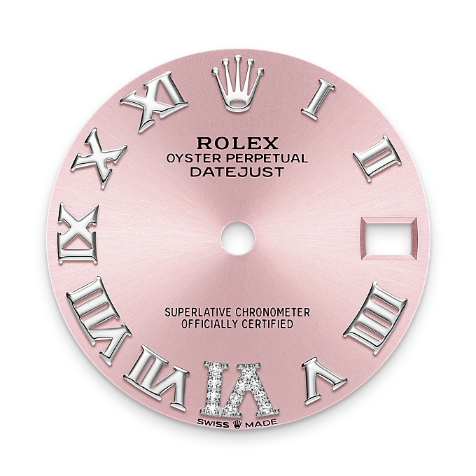 rolex M278384RBR-0028   - Il quadrante rosa