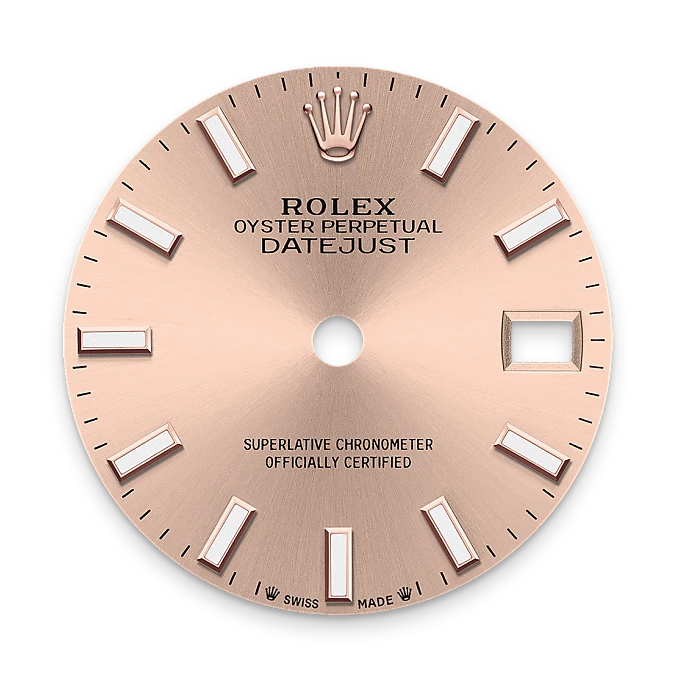 rolex M279175-0026   - Il quadrante color rosé