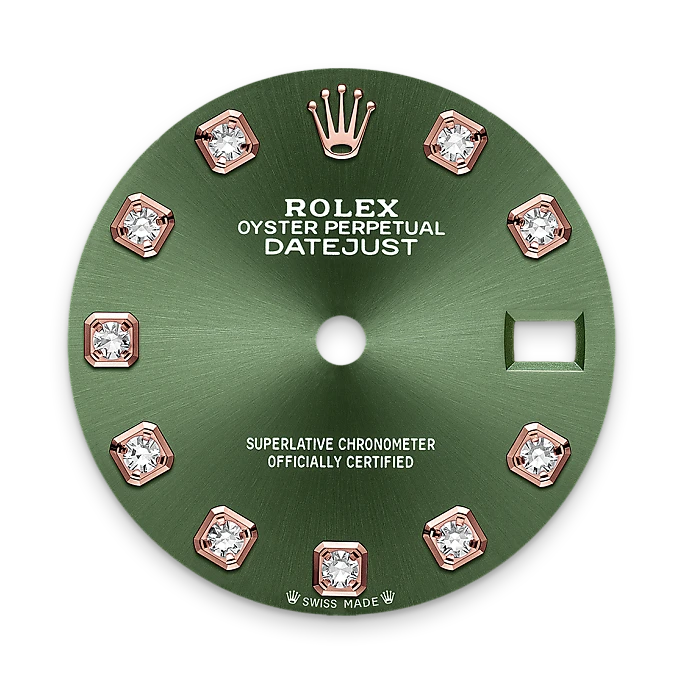 rolex M279381RBR-0007   - Il quadrante verde oliva
