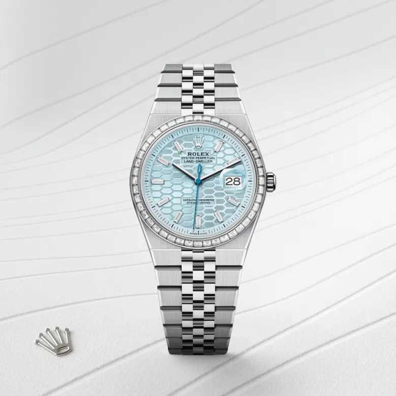 rolex M127286TBR-0001   - Il quadrante blu ghiaccio