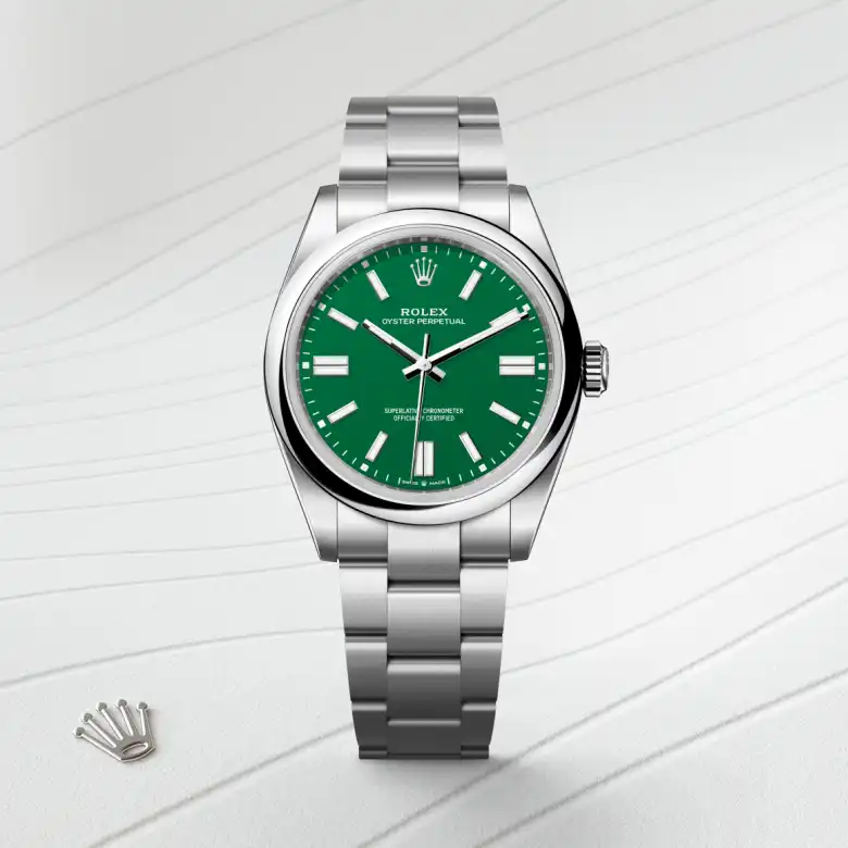 rolex M134300-0004   - Il quadrante verde
