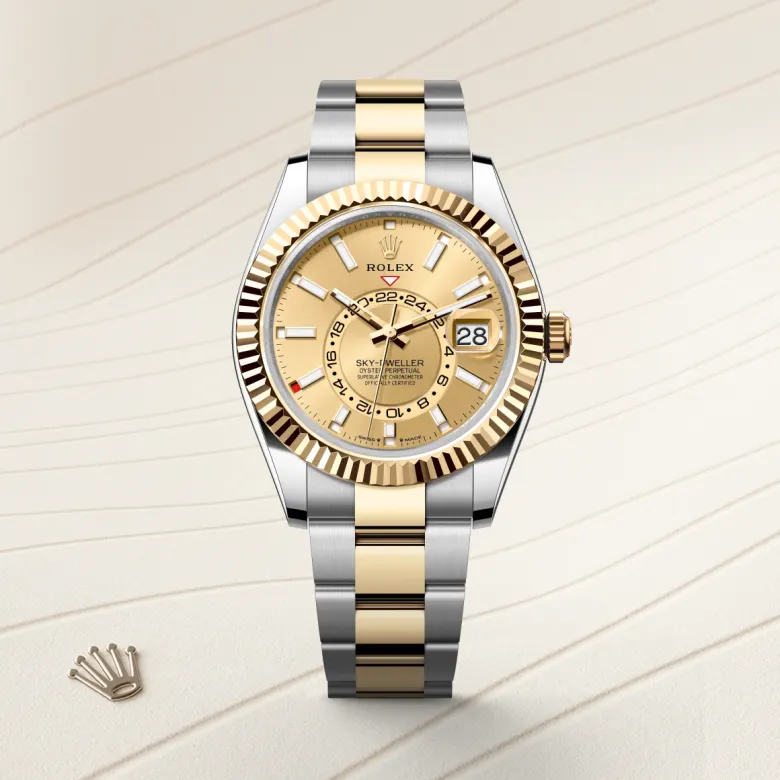rolex M336933-0001   - Il quadrante color champagne
