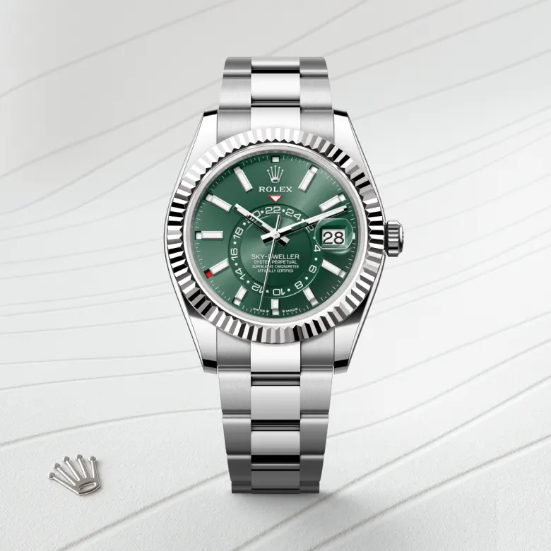 rolex M336934-0001   - Quadrante verde menta