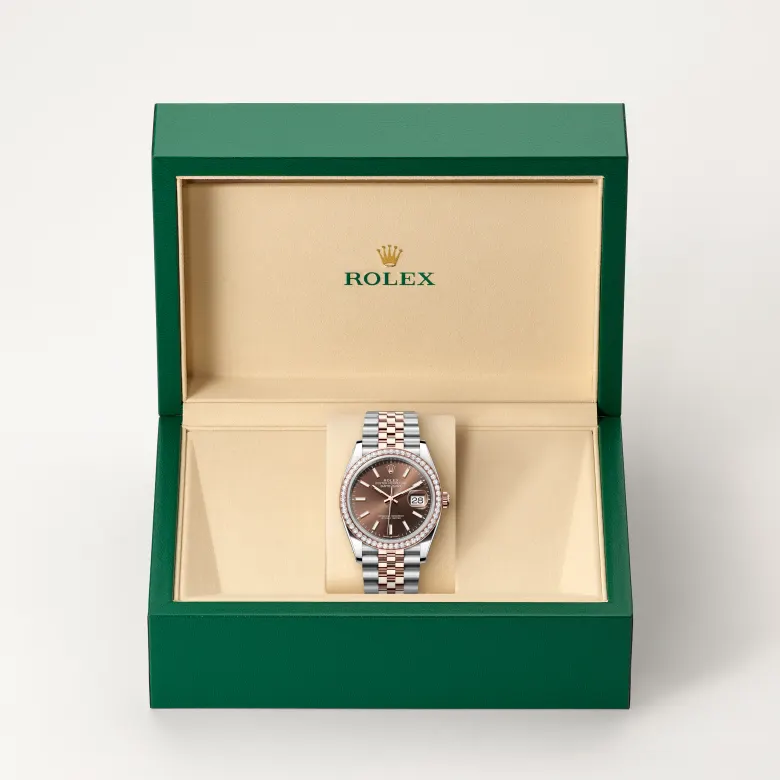 rolex M126281RBR-0031   - Lunetta con diamanti