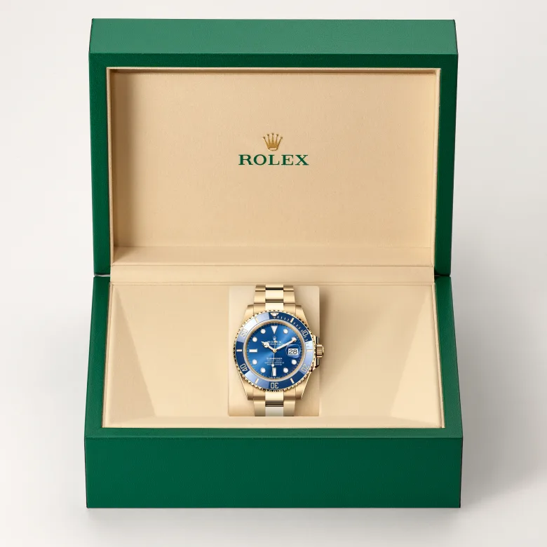 rolex M126618LB-0002   - La lunetta girevole unidirezionale