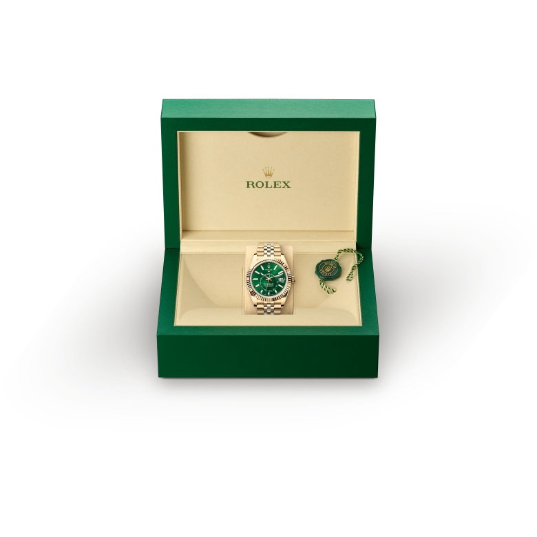 rolex M336938-0008   - Quadrante verde vivo