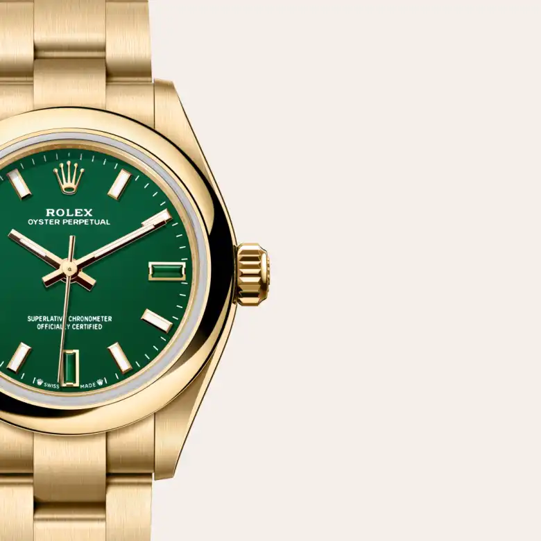 rolex M276208-0002   - Quadrante green stone