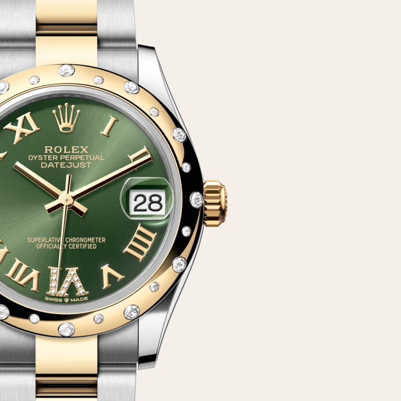 rolex M278343RBR-0015   - Il quadrante verde oliva